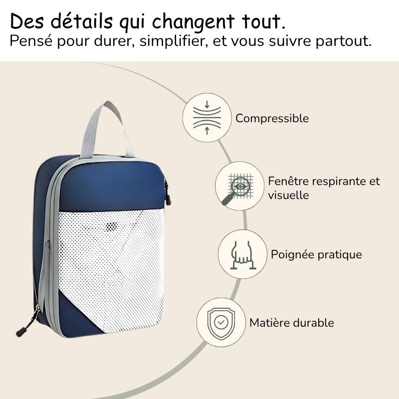 Pack&Bloom | Set de cubes de voyage