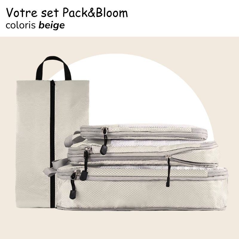 Pack&Bloom | Set de cubes de voyage