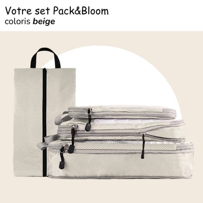 Pack&Bloom | Set de cubes de voyage