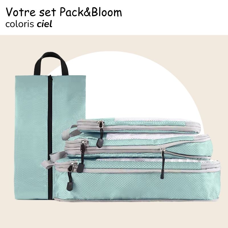 Pack&Bloom | Set de cubes de voyage