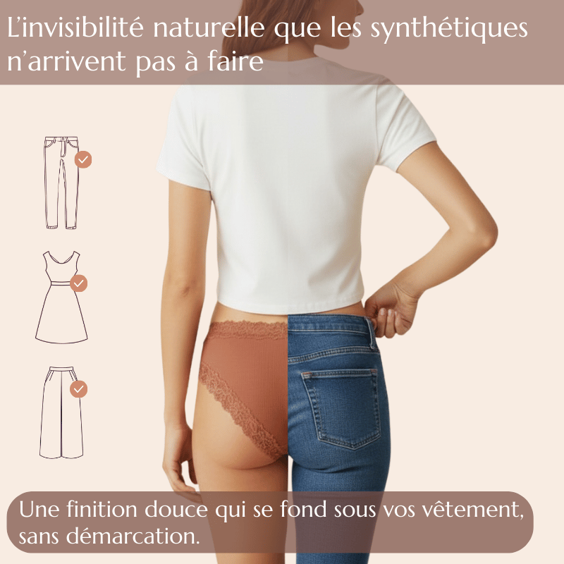 SoftBloom | Culotte invisible en coton