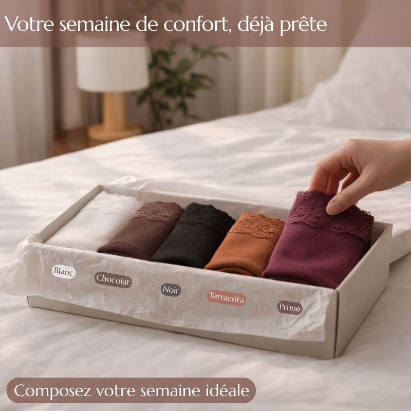 SoftBloom | Culotte invisible en coton